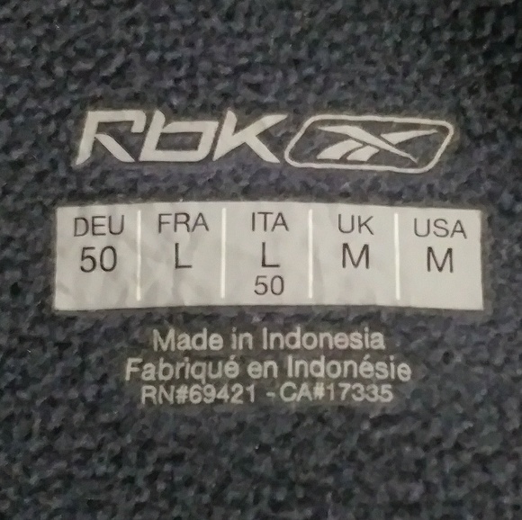 Reebox Athletic Zipper-Up Hoodie - Picture 5 of 7